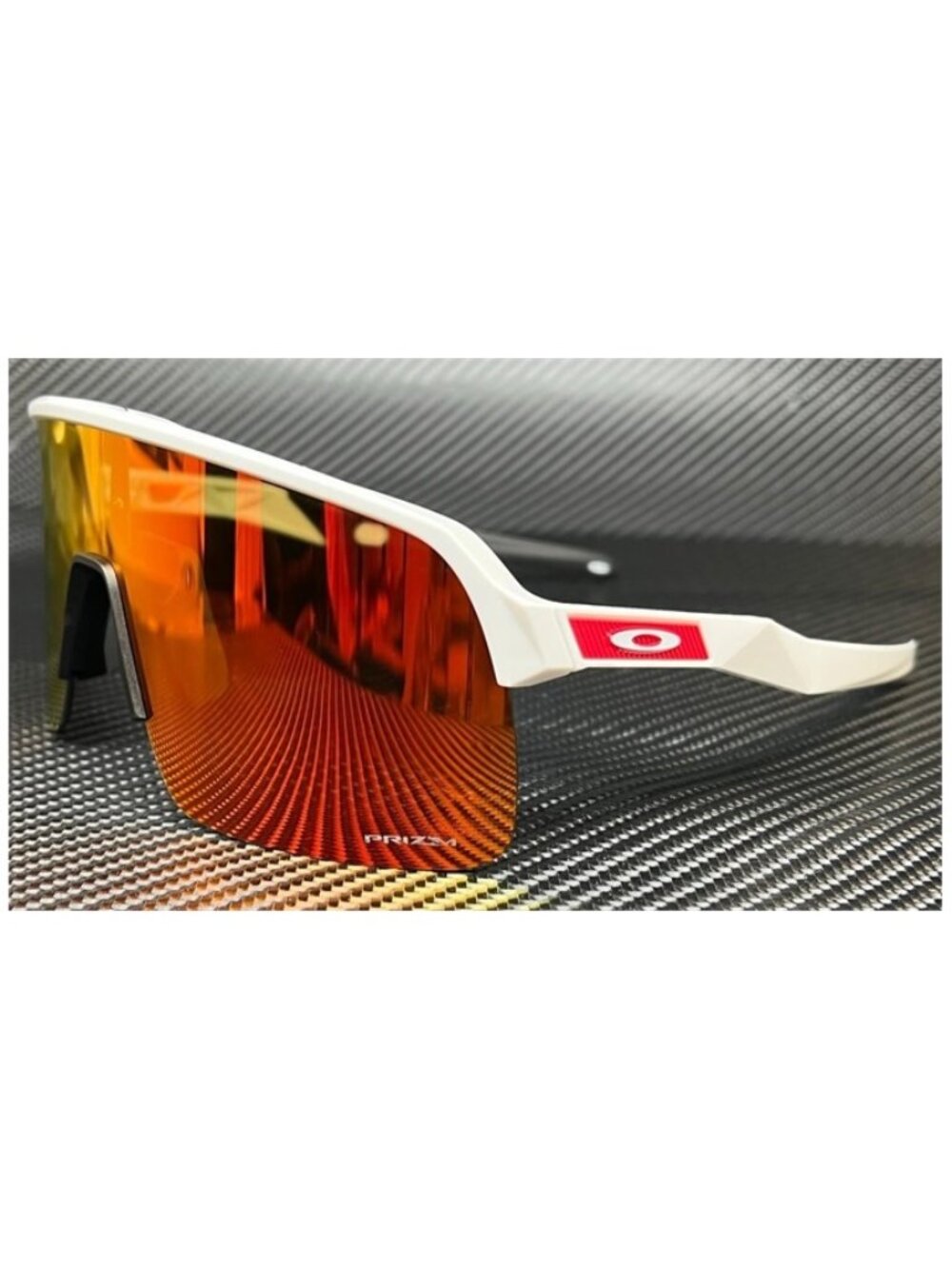 New Oakley Men Matte White Sunglasses 39-25-138